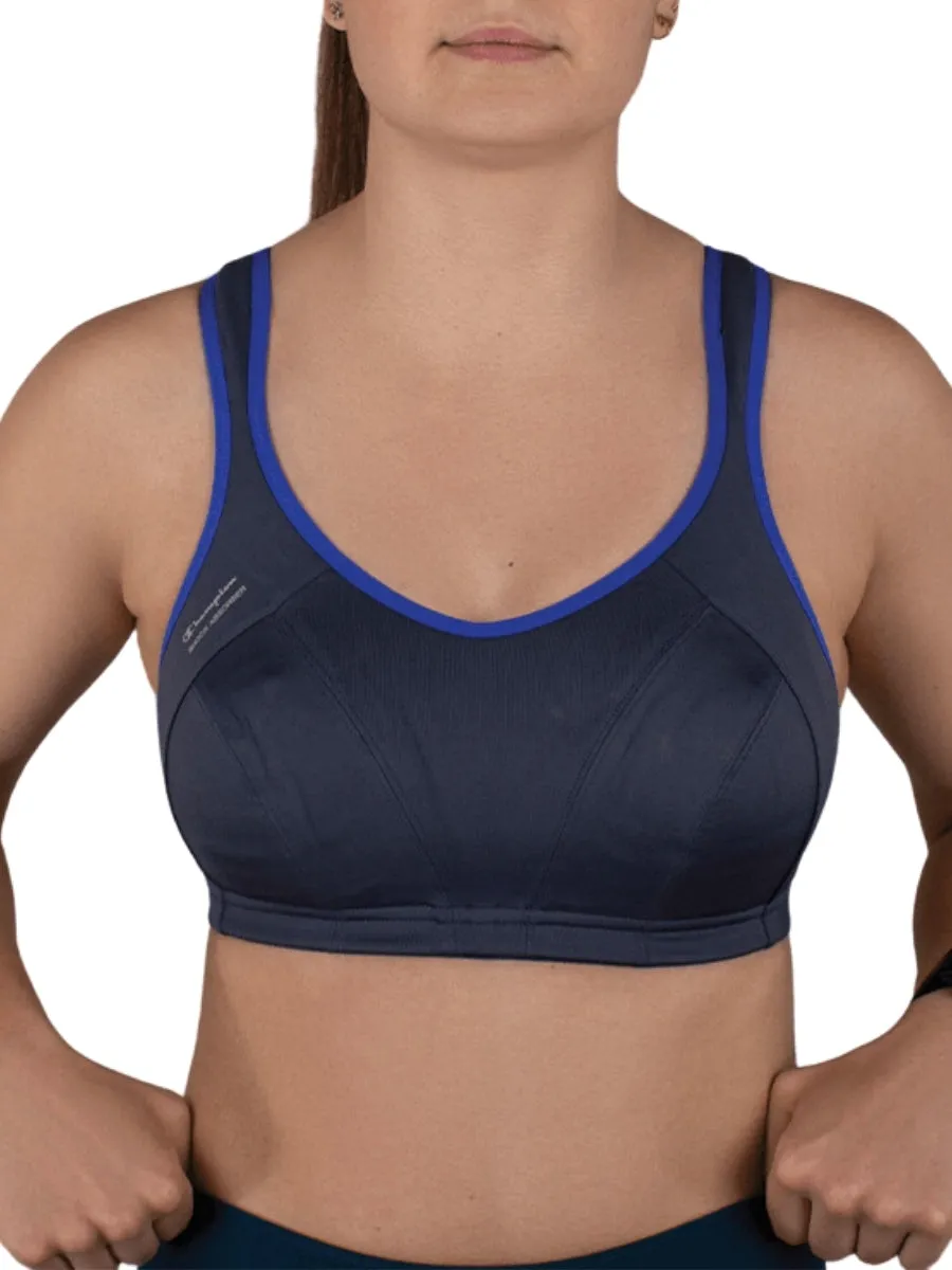 Active Multi Support Sports Bra - Dark Grey