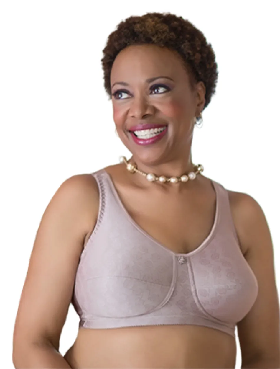 American Breast Care 103 Rose Bra Cocoa | ABC Mastectomy Bra