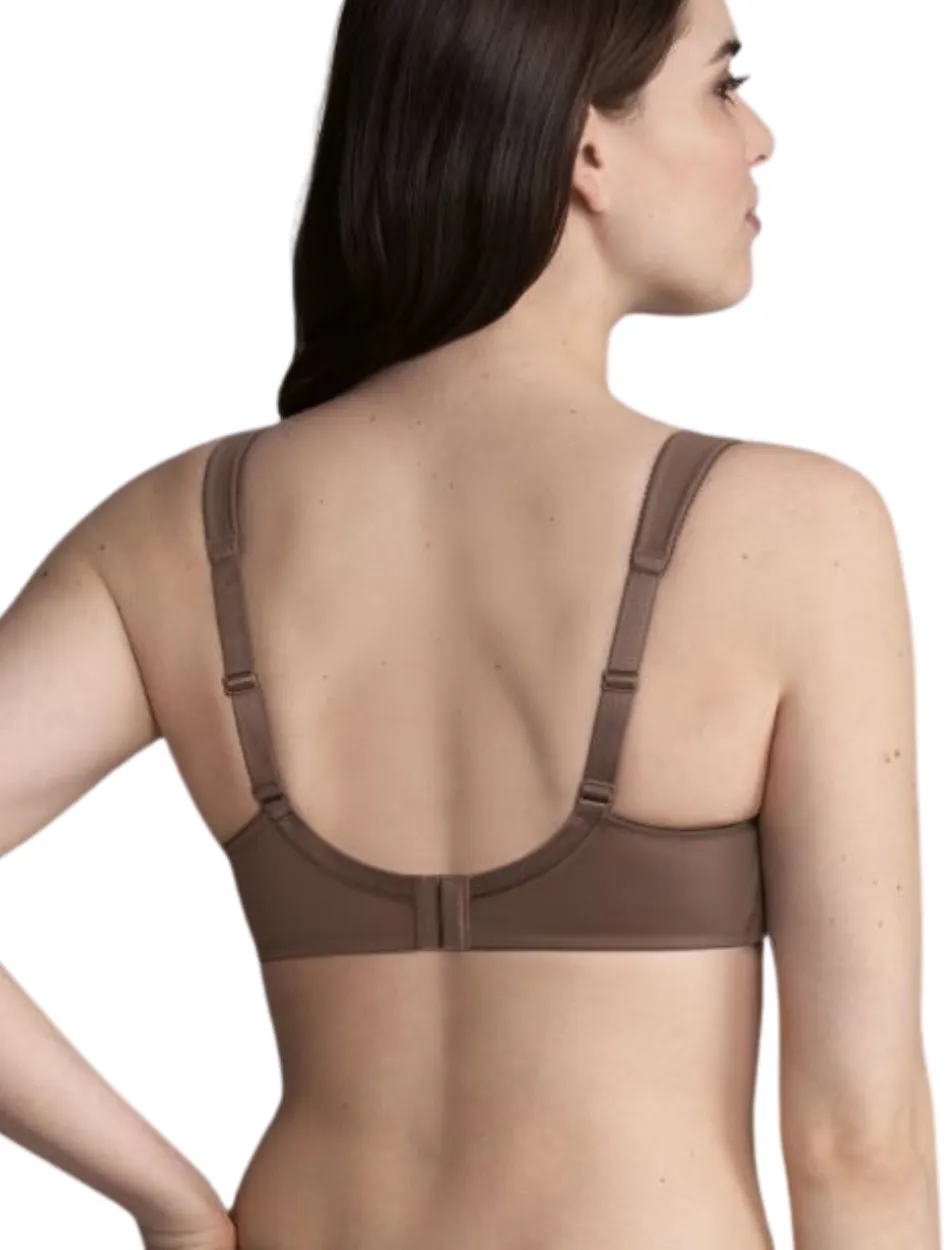 Anita Lisa Wire-Free Mastectomy Bra, Truffle | Truffle Brown Mastectomy Bras | Anita Lisa in Truffle