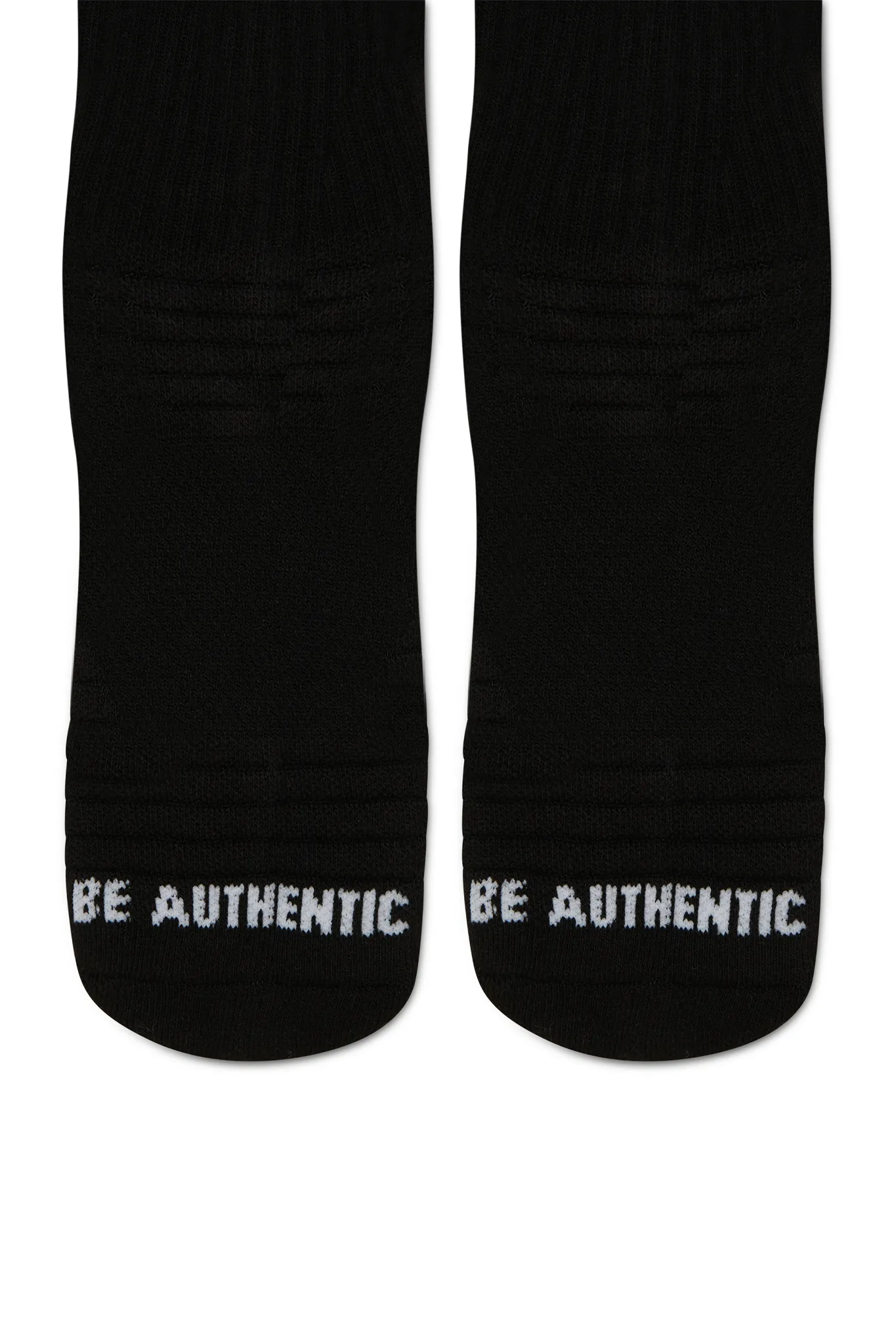 Ankle Height Logo Socks Black