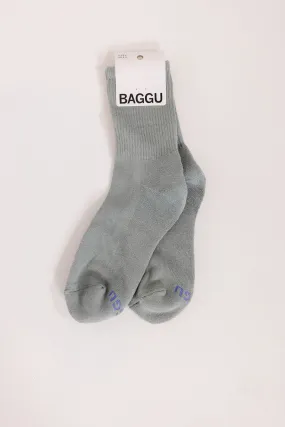 Baggu Ribbed Sock in Laurel