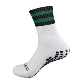 Black and Green Grip Socks