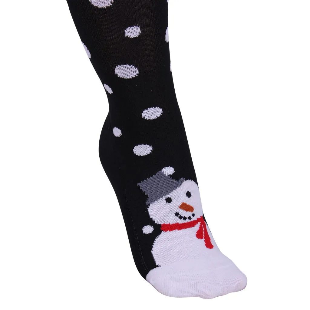 Brands of Q Winter Snowflake Riding Socks 3 PACK