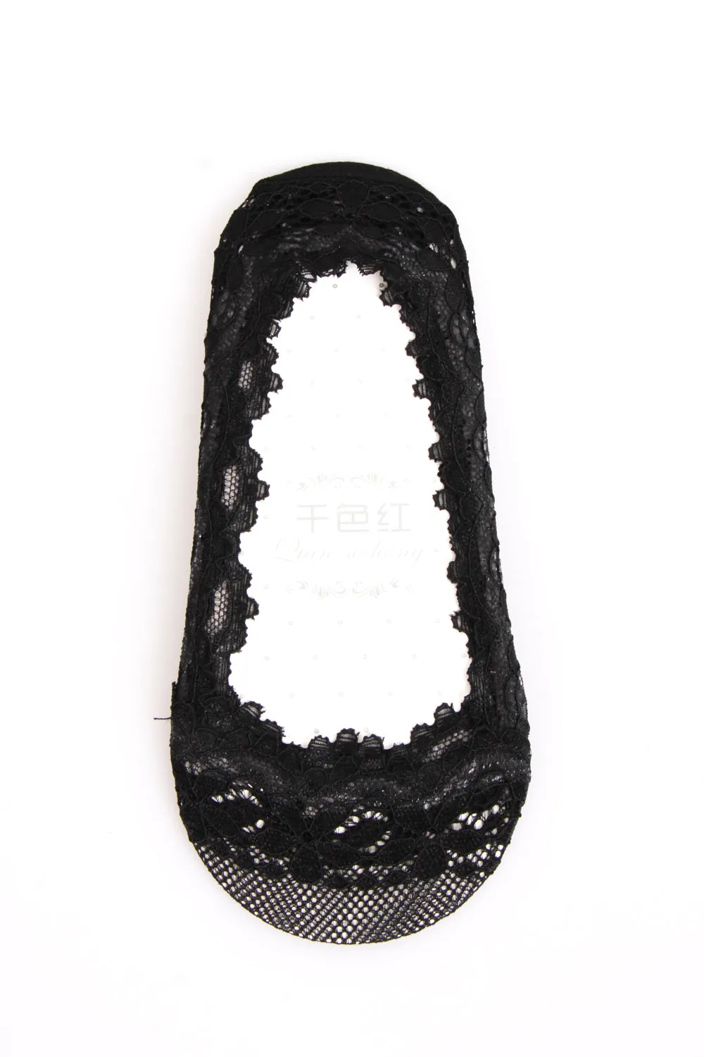 BRIDAL LACE INVISIBLE FOOTSIE SOCKS