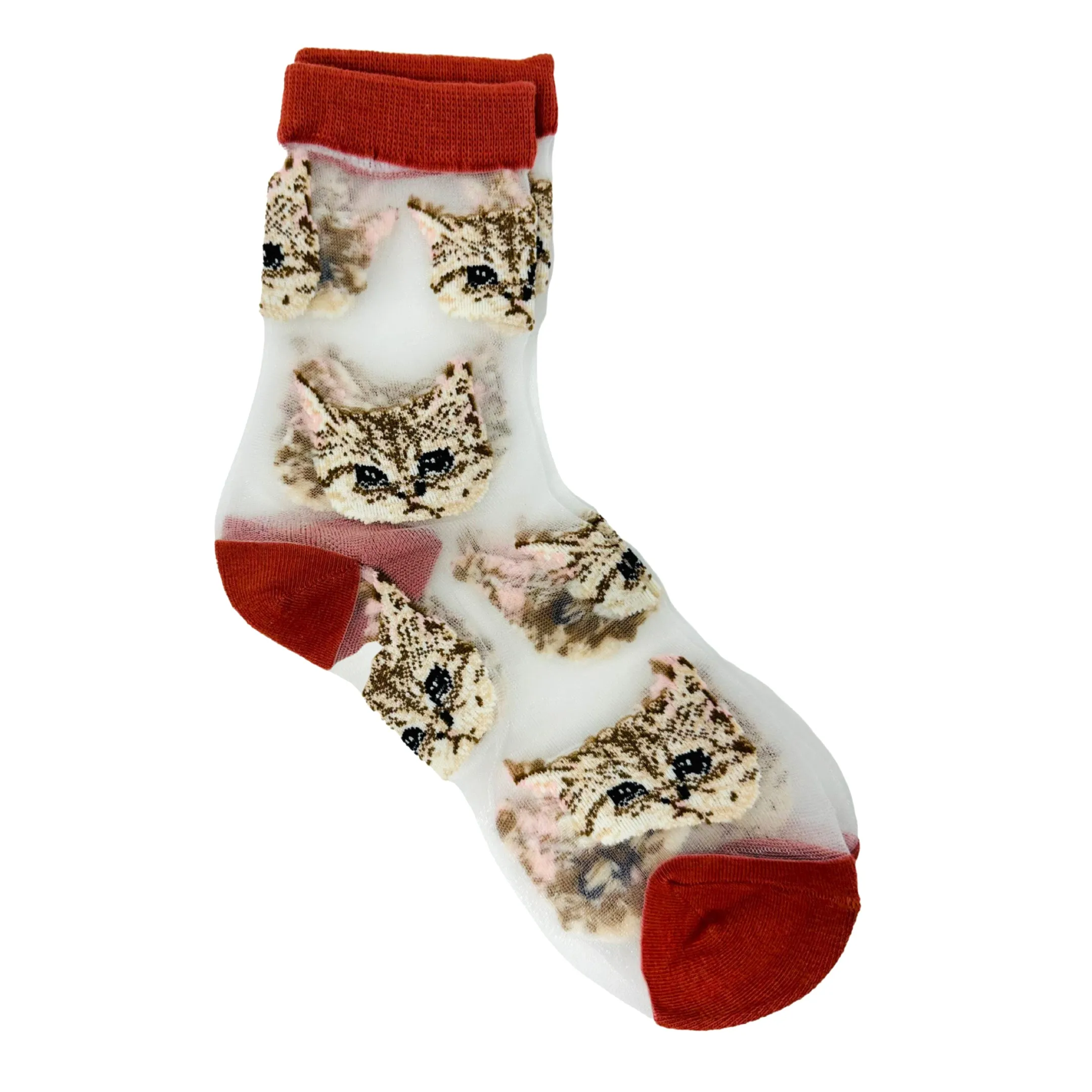 Cat Mesh Socks