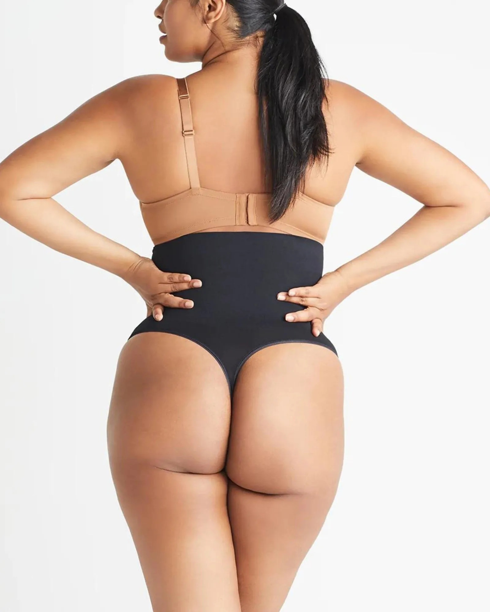 Cooling FX High-Waisted Thong | Black