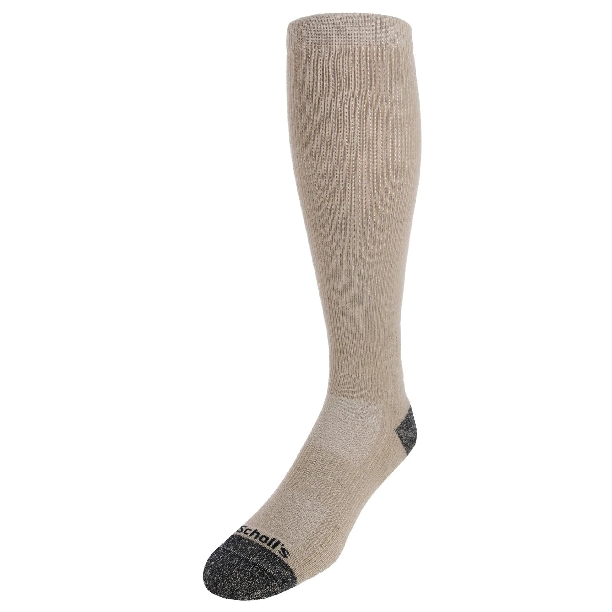 Dr. Scholl's Men's Over The Calf Compression Work Sock (1 Pair)