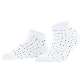 Falke Multispot Sneaker Socks - White