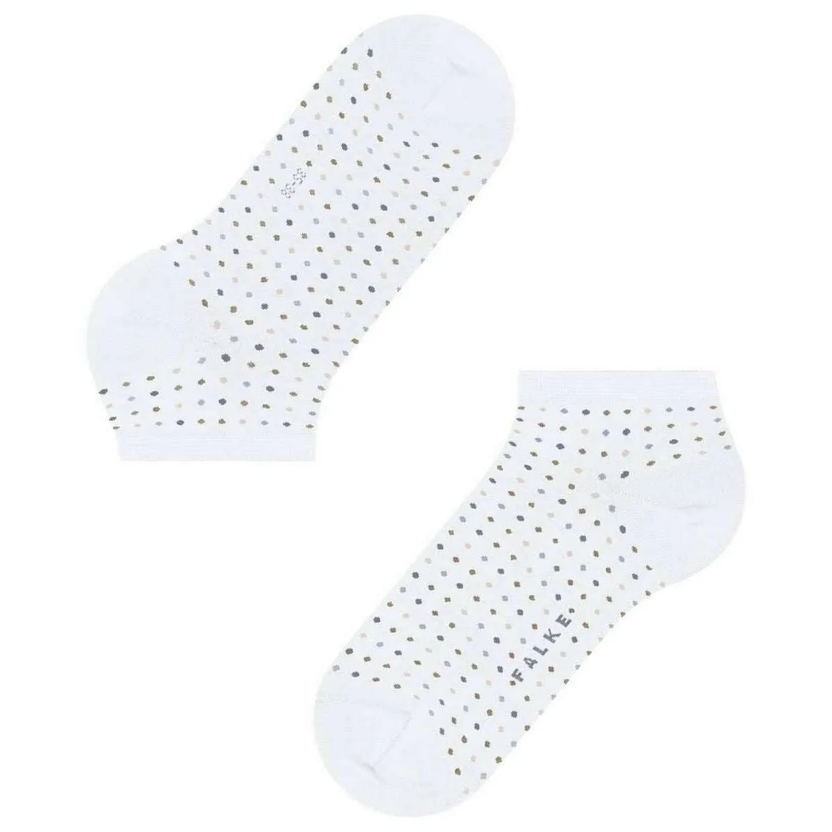 Falke Multispot Sneaker Socks - White