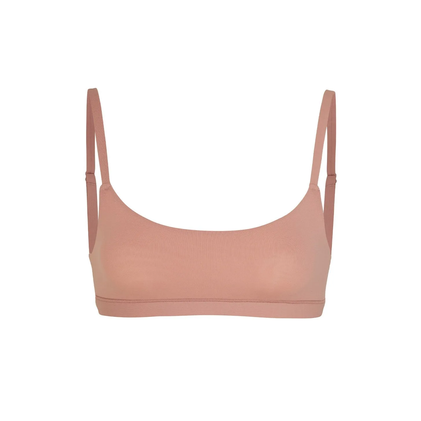 FITS EVERYBODY SCOOP NECK BRA | ROSE CLAY