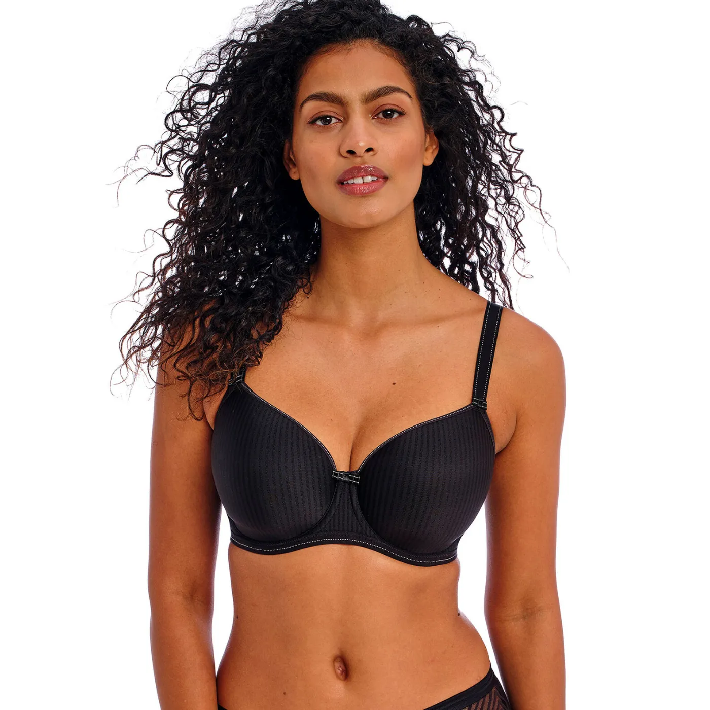 Freya Idol Moulded Balcony Bra | Black