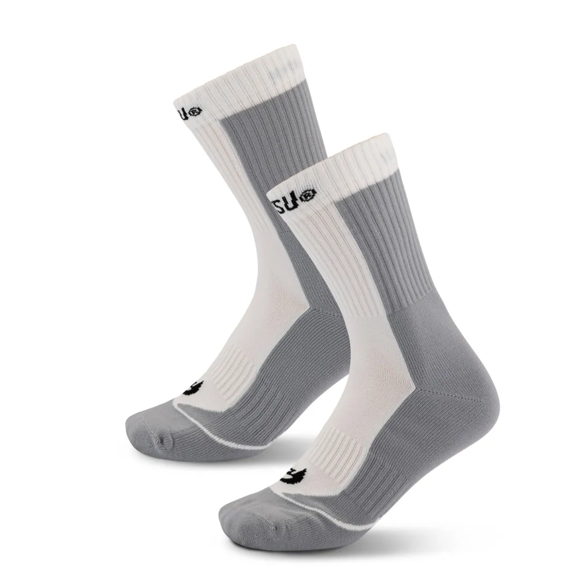 Fumetsu Ghost 2 Pack Socks White/Grey