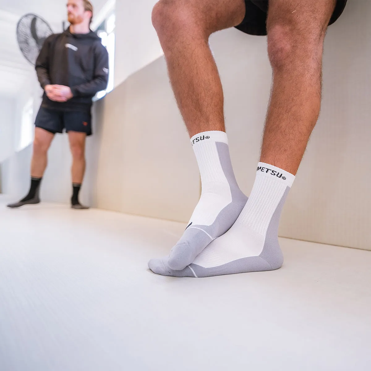 Fumetsu Ghost 2 Pack Socks White/Grey