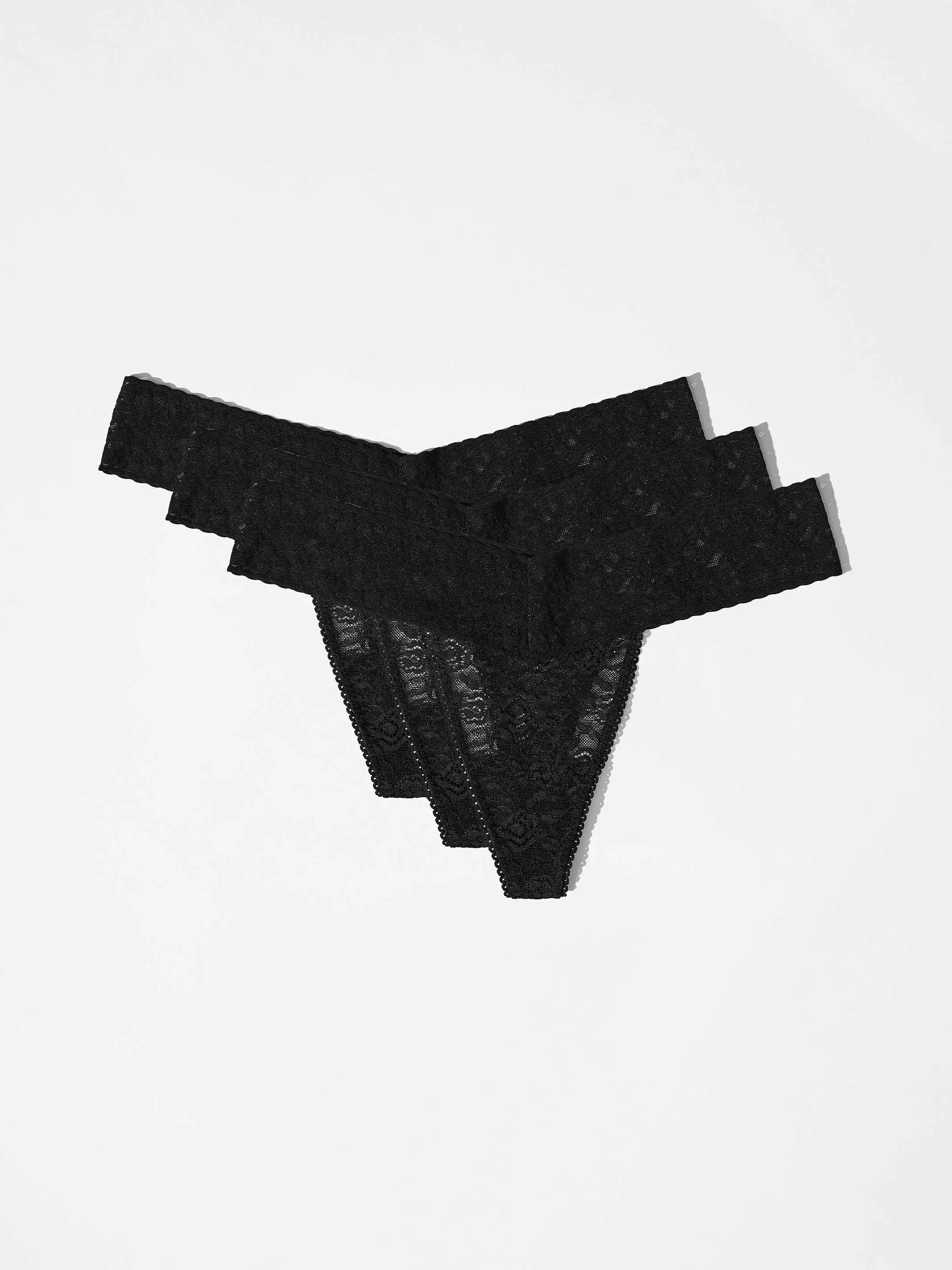 Gift box 3 Pack Lace Thong