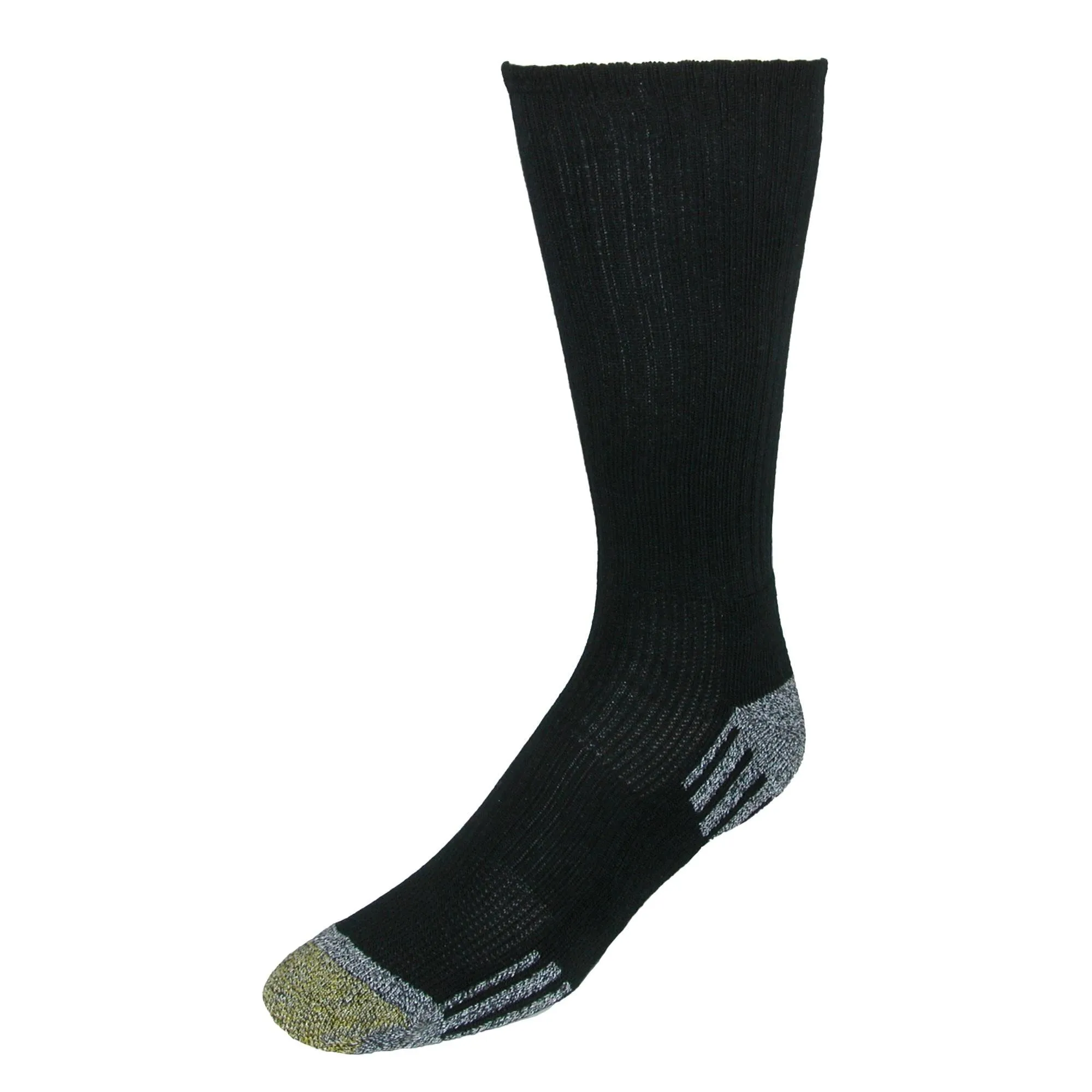 Gold Toe Men's Cushioned Sole Outlast Crew Socks (3 Pair Pack)