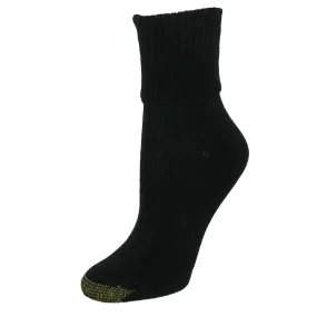 Gold Toe Women's Turn Cuff Bermuda Socks (3 Pair Pack)