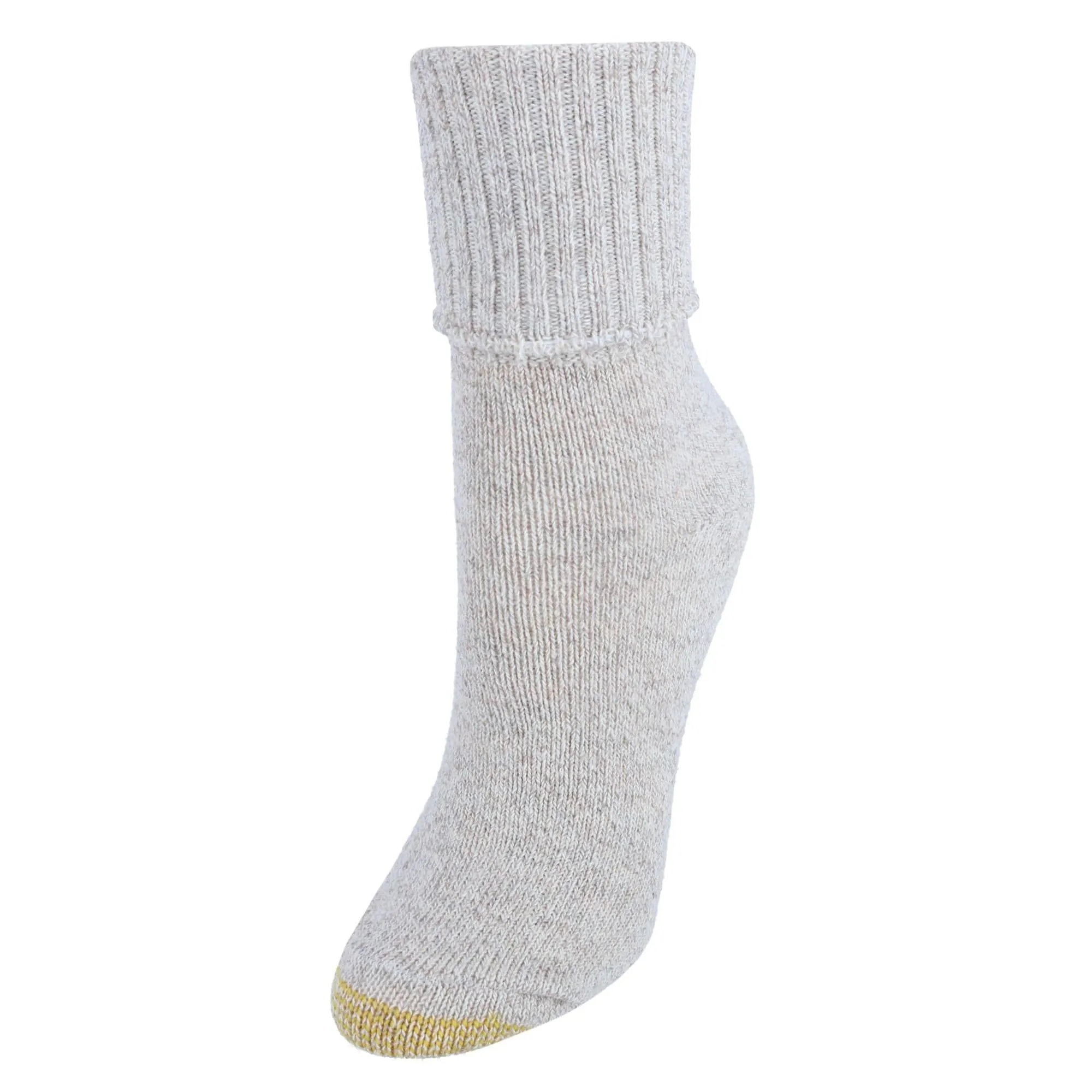 Gold Toe Women's Turn Cuff Bermuda Socks (3 Pair Pack)