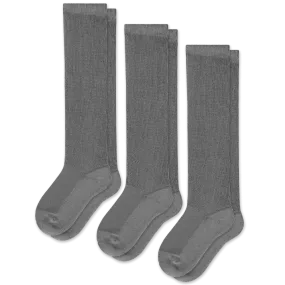 Gray EasyStretch™ Socks Bundle 3-Pack