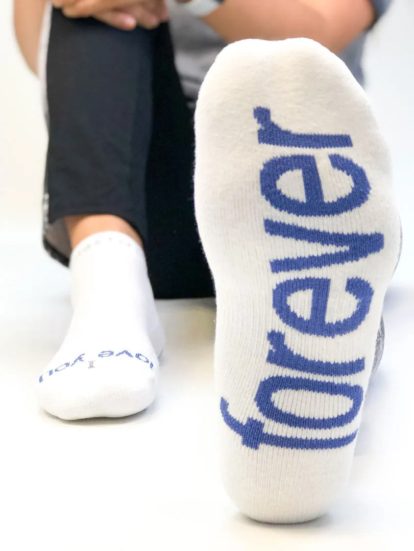 I love you - forever™ white low-cut socks