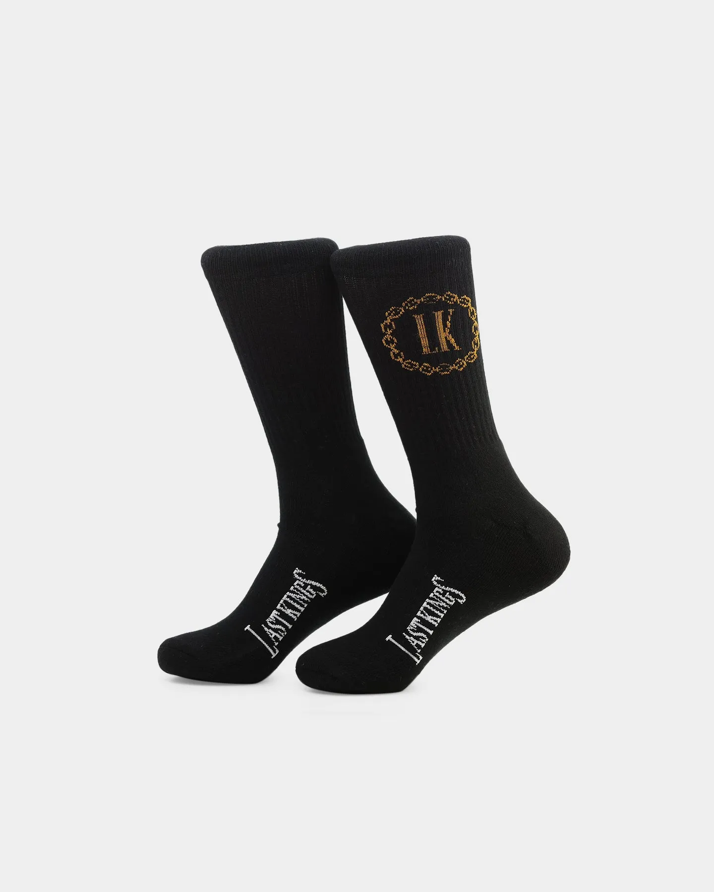 Last Kings Chain Socks Black