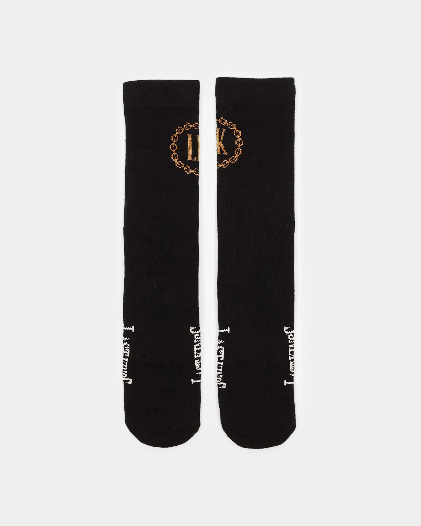 Last Kings Chain Socks Black