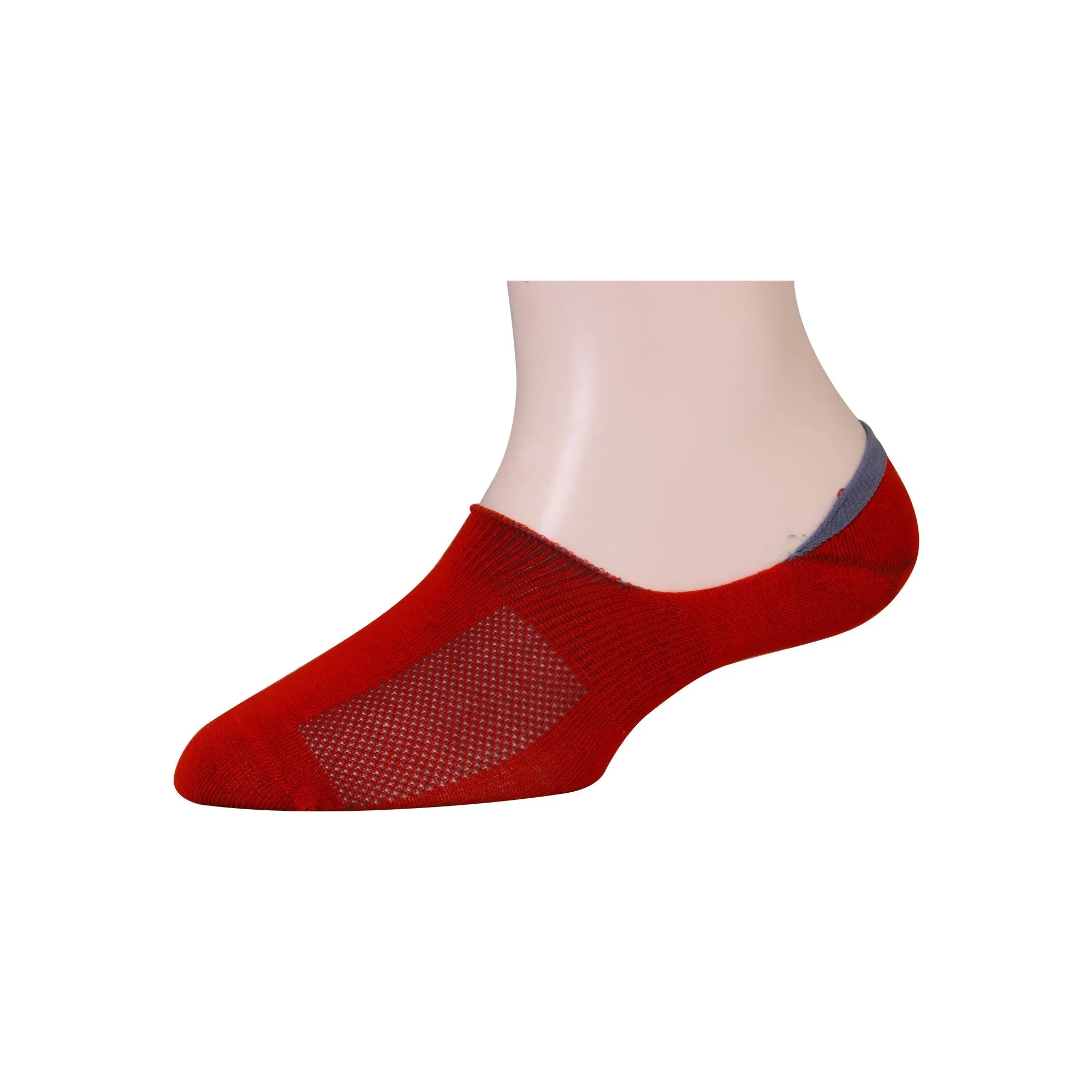 Men's Invisible/No-Show Mesh Socks