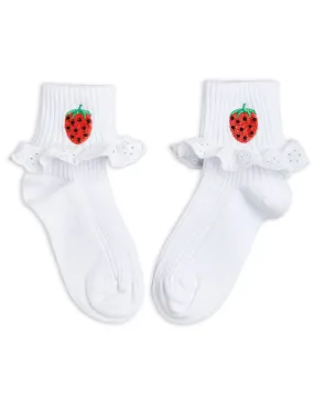 Mini Rodini Strawberry Lace Socks