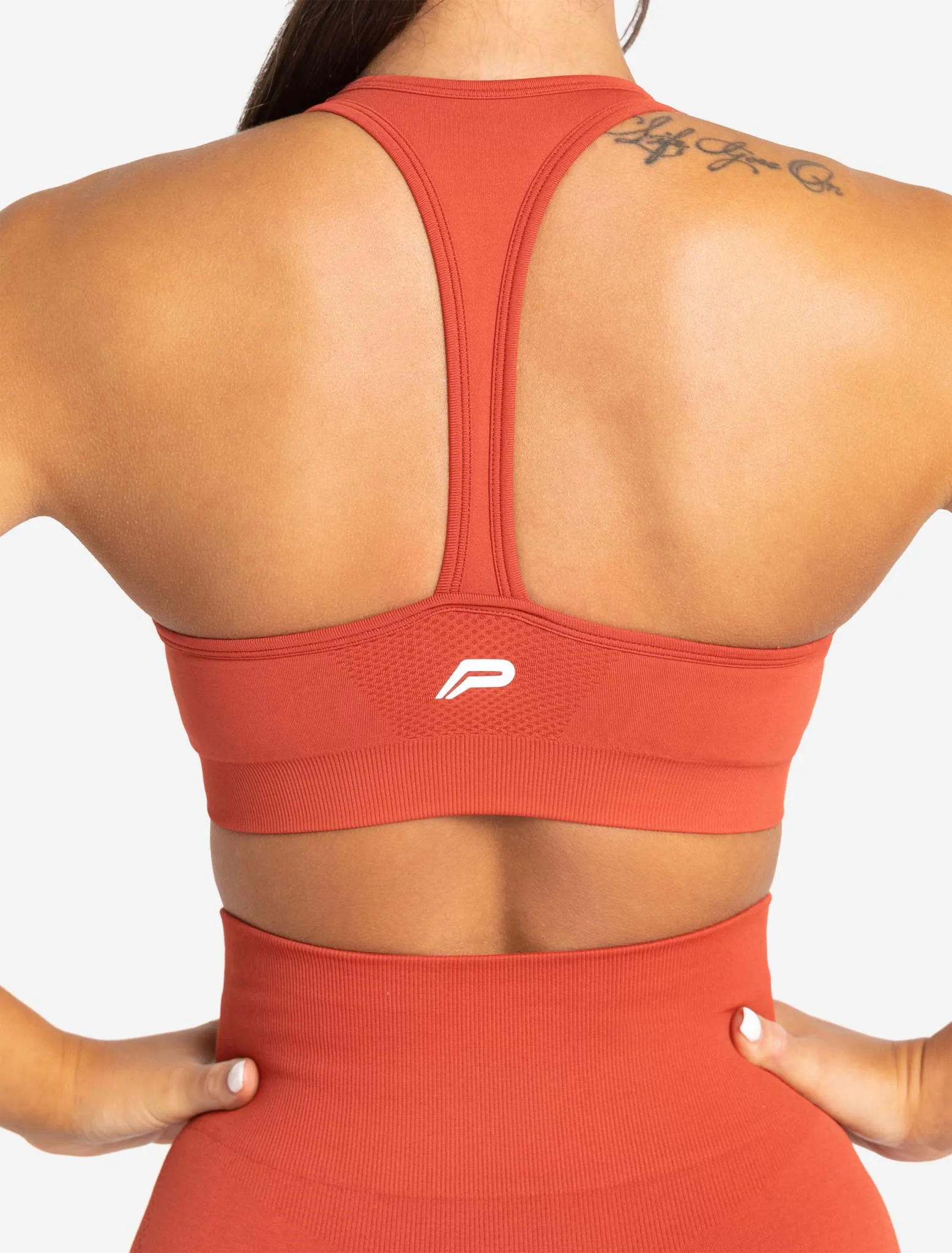 Move Seamless Sports Bra - Burnt Red