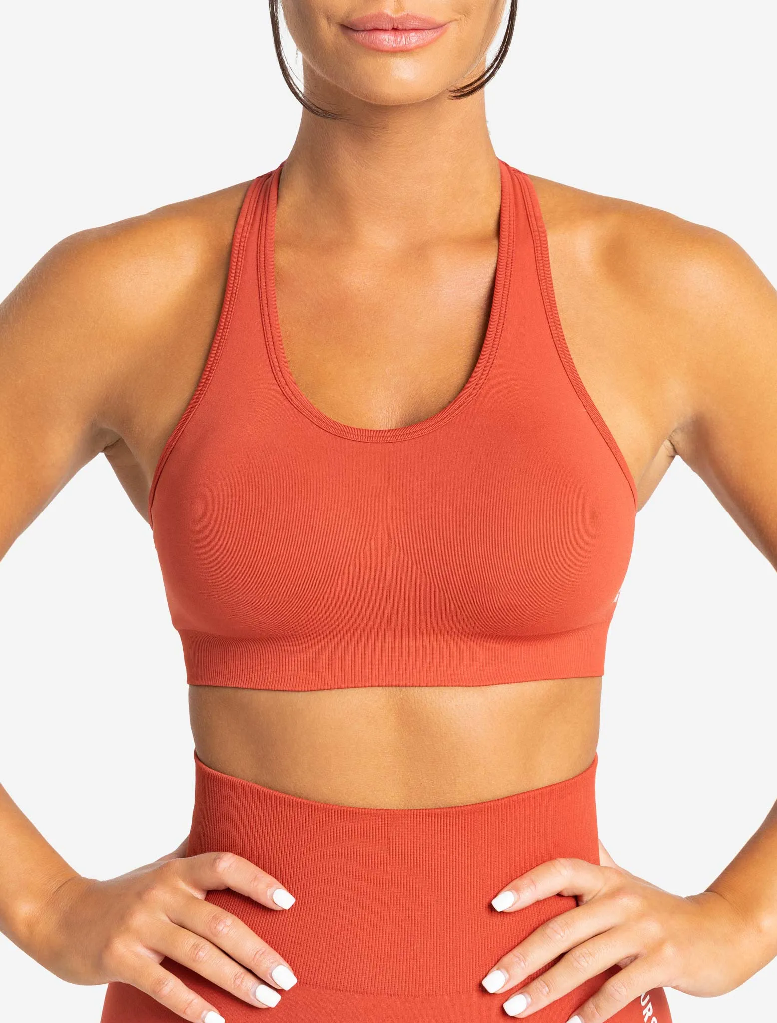 Move Seamless Sports Bra - Burnt Red