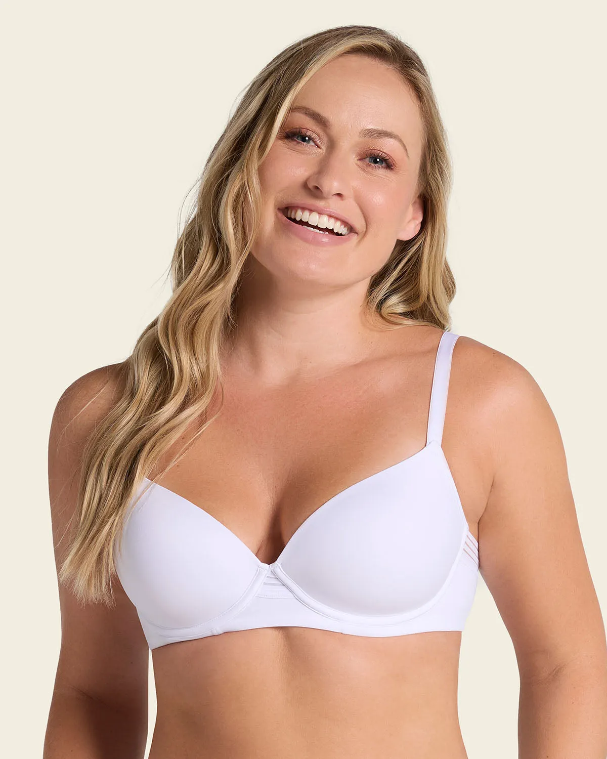 Natural Look lightly lined underwire t-shirt bra