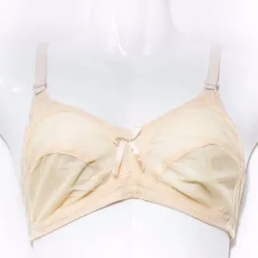 Net Non Padded Bra - Fawn - See Through Bra