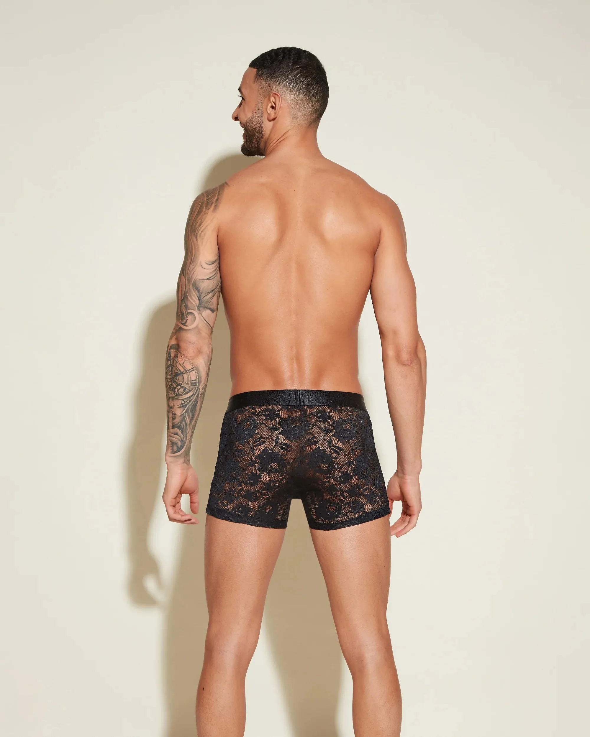 Never Say Never Form Classic Trunk In Black - Cosabella