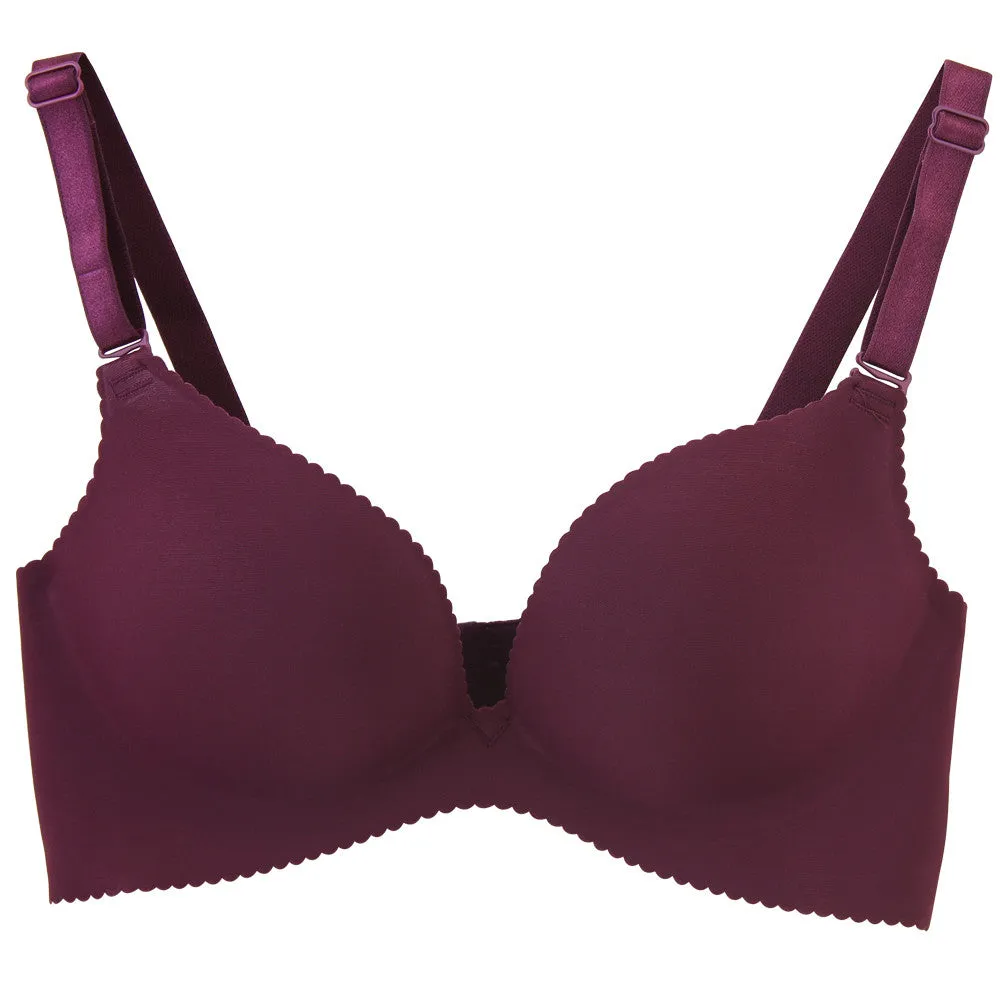 New Sexy Seamless Bra Gather Adjustable Women Bra Seamless Underwear Push Up Bra