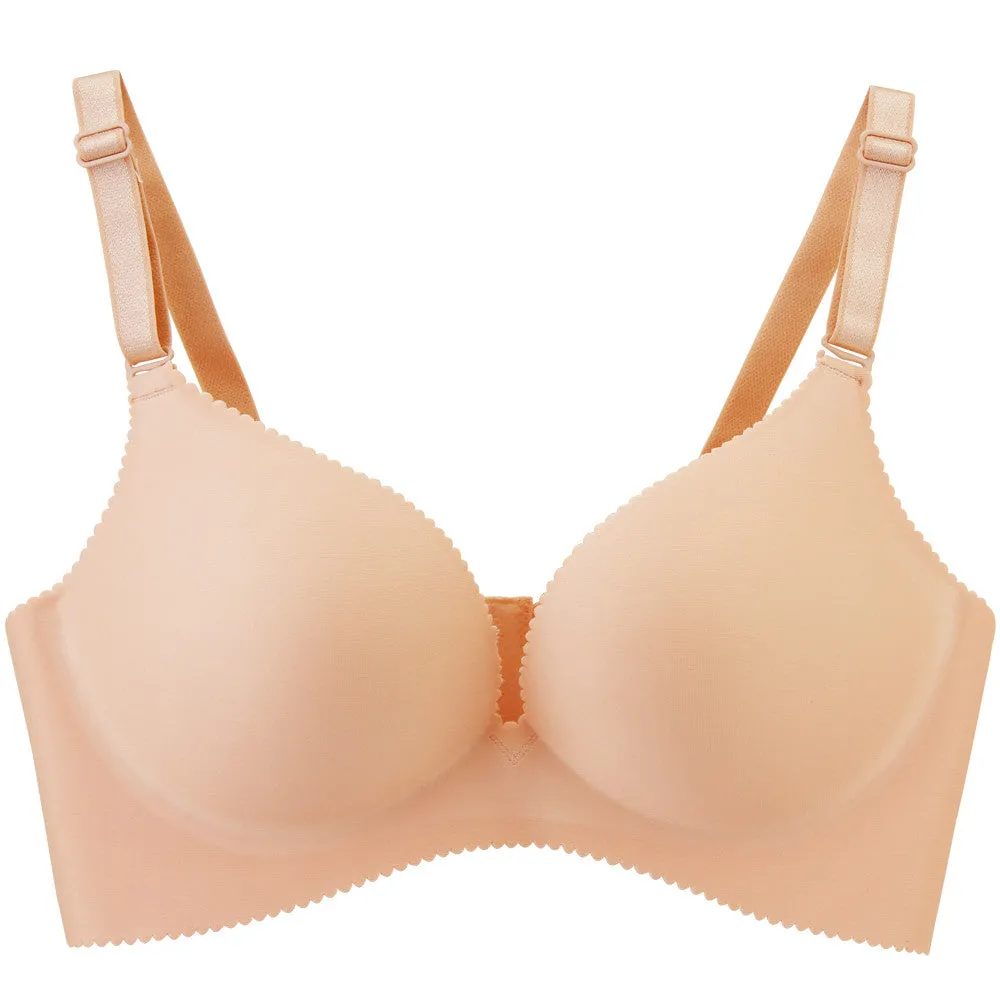 New Sexy Seamless Bra Gather Adjustable Women Bra Seamless Underwear Push Up Bra