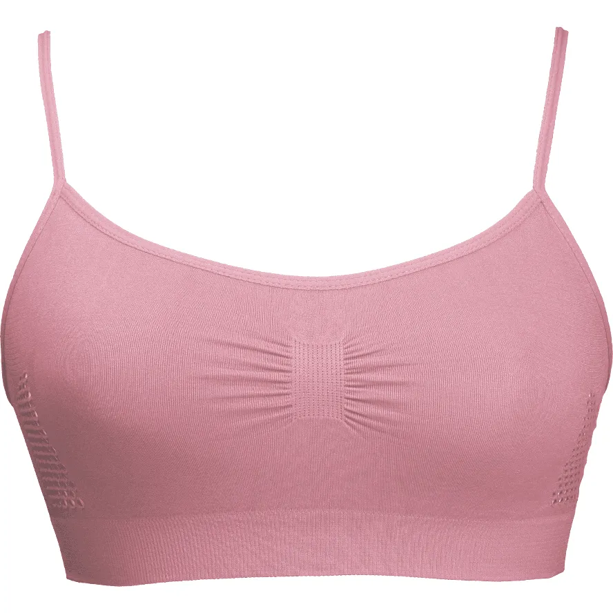 Non-Padded Scilla Sports Bra By Espico Pink