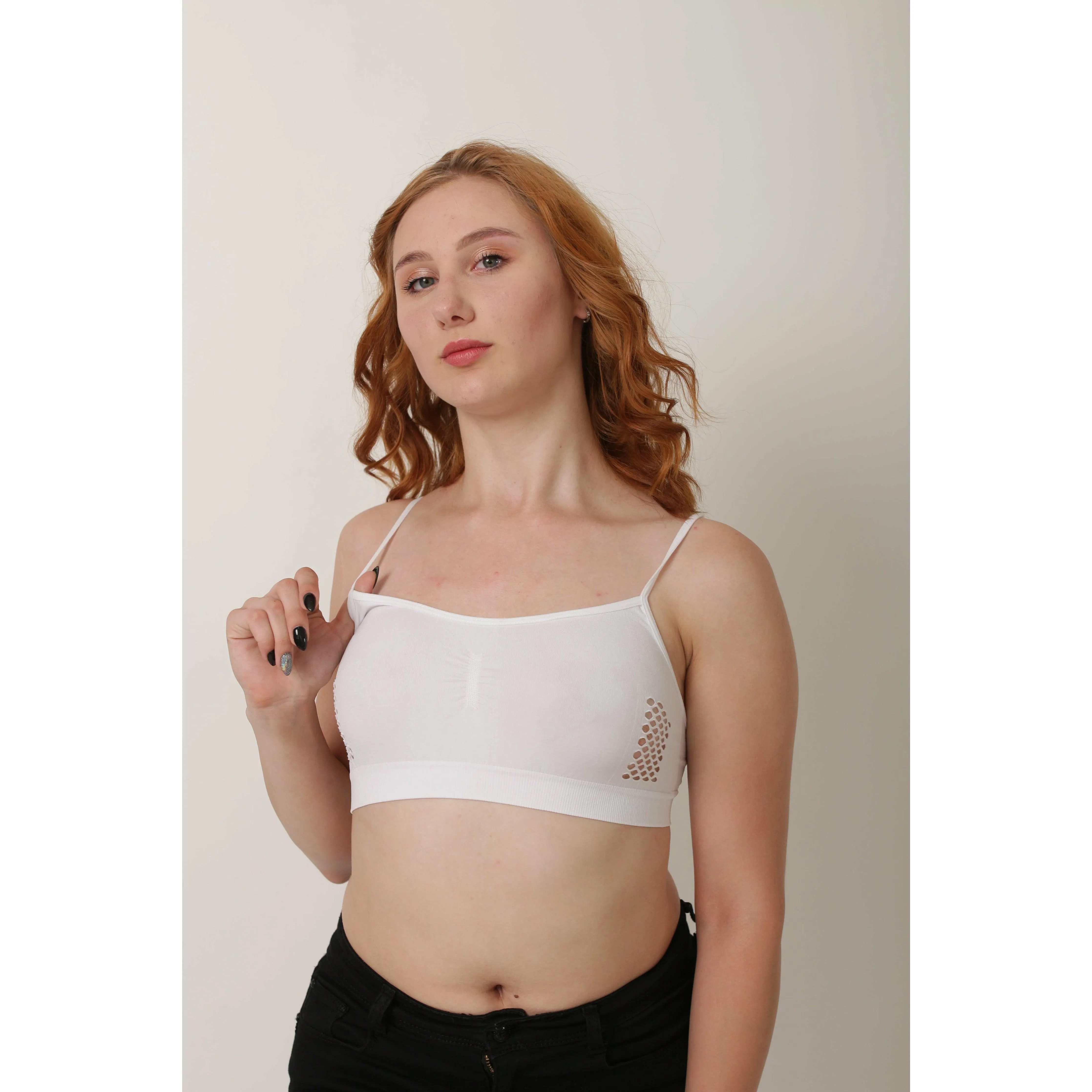 Non-Padded Scilla Sports Bra By Espico Pink