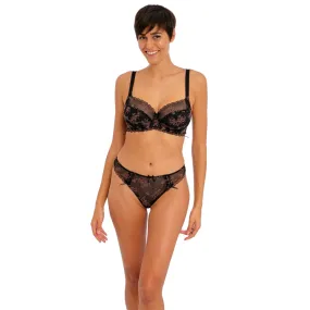 Offbeat Decadence Side Support Bra Black AA402501BLK