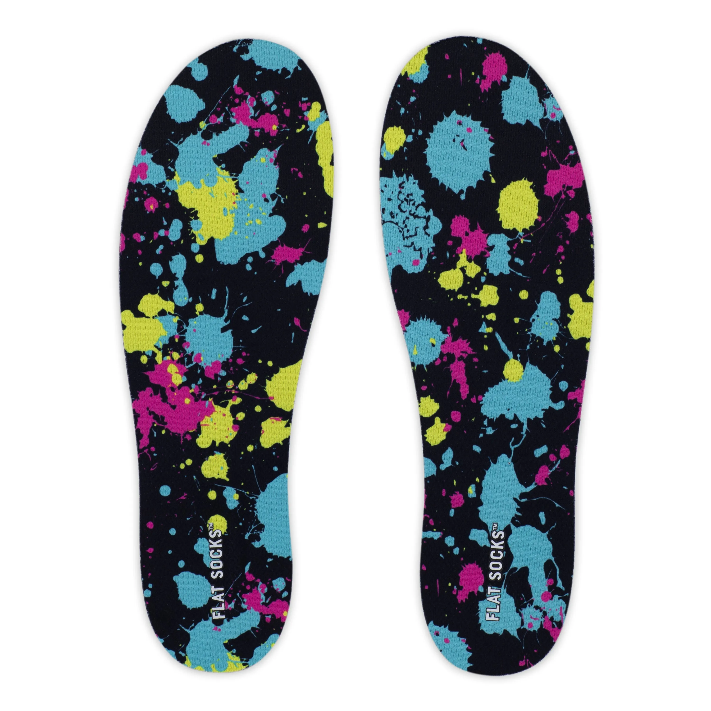 Paint Splatter FLAT SOCKS