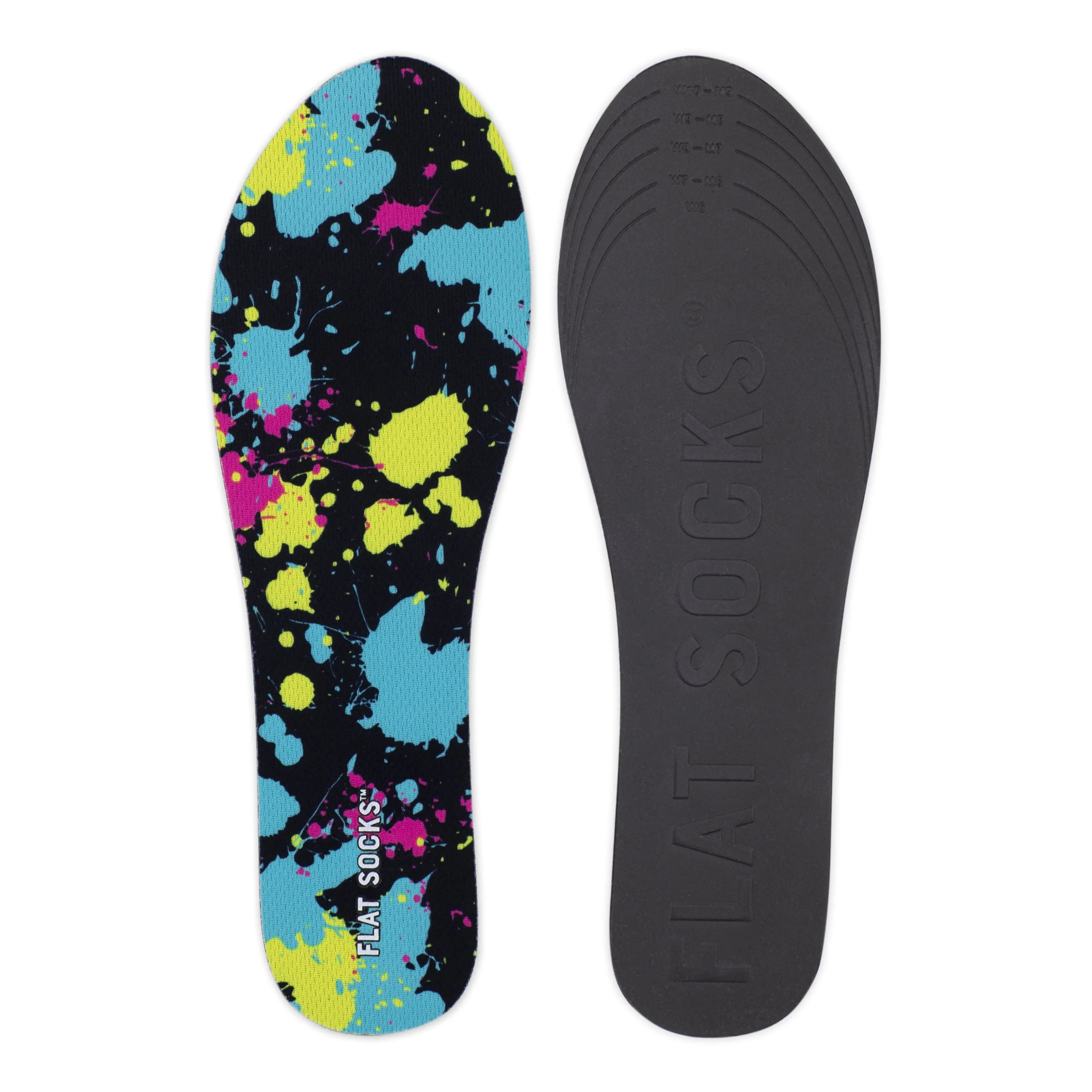 Paint Splatter FLAT SOCKS