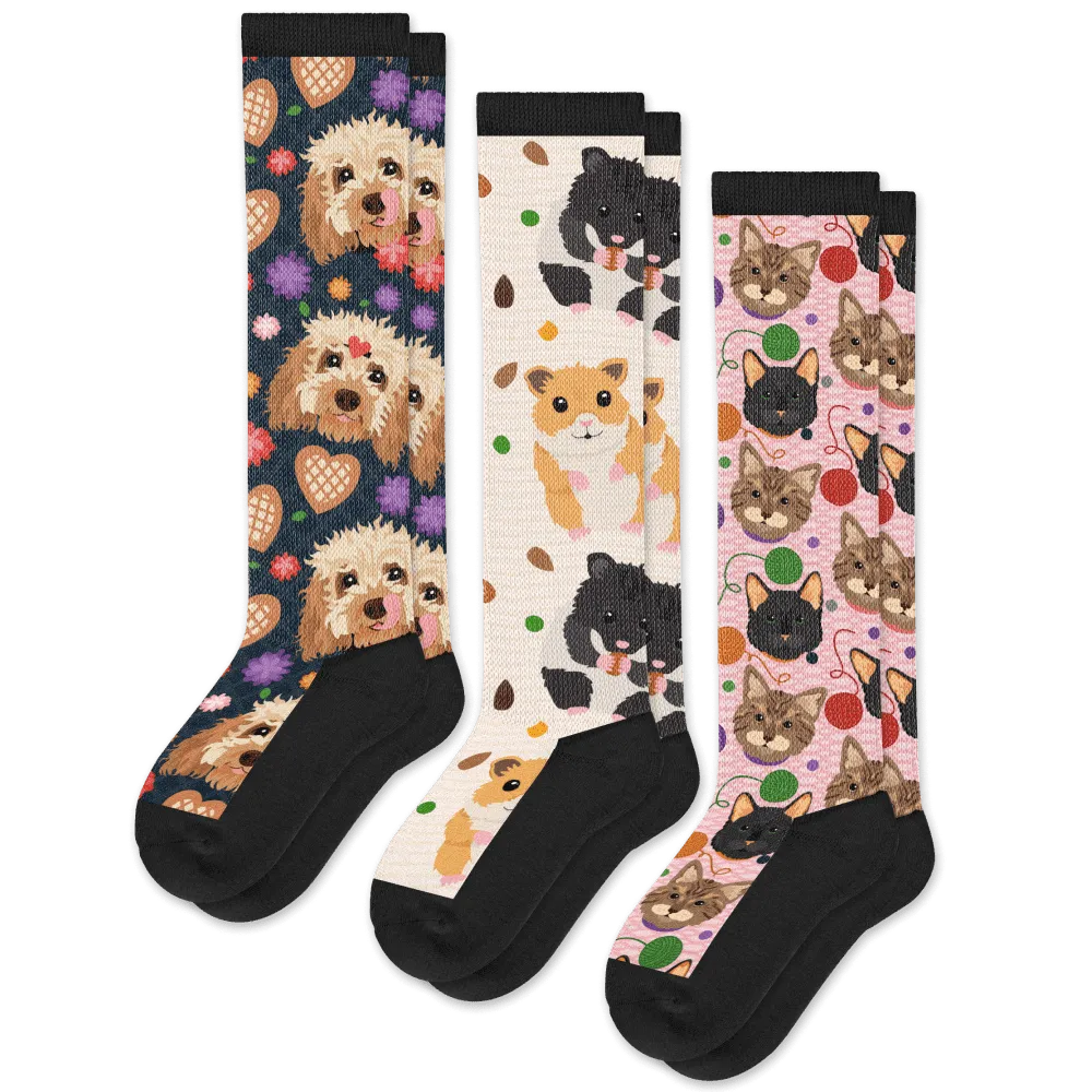 Pet EasyStretch™ Socks 3-Pack Bundle