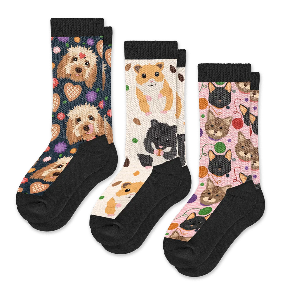 Pet EasyStretch™ Socks 3-Pack Bundle