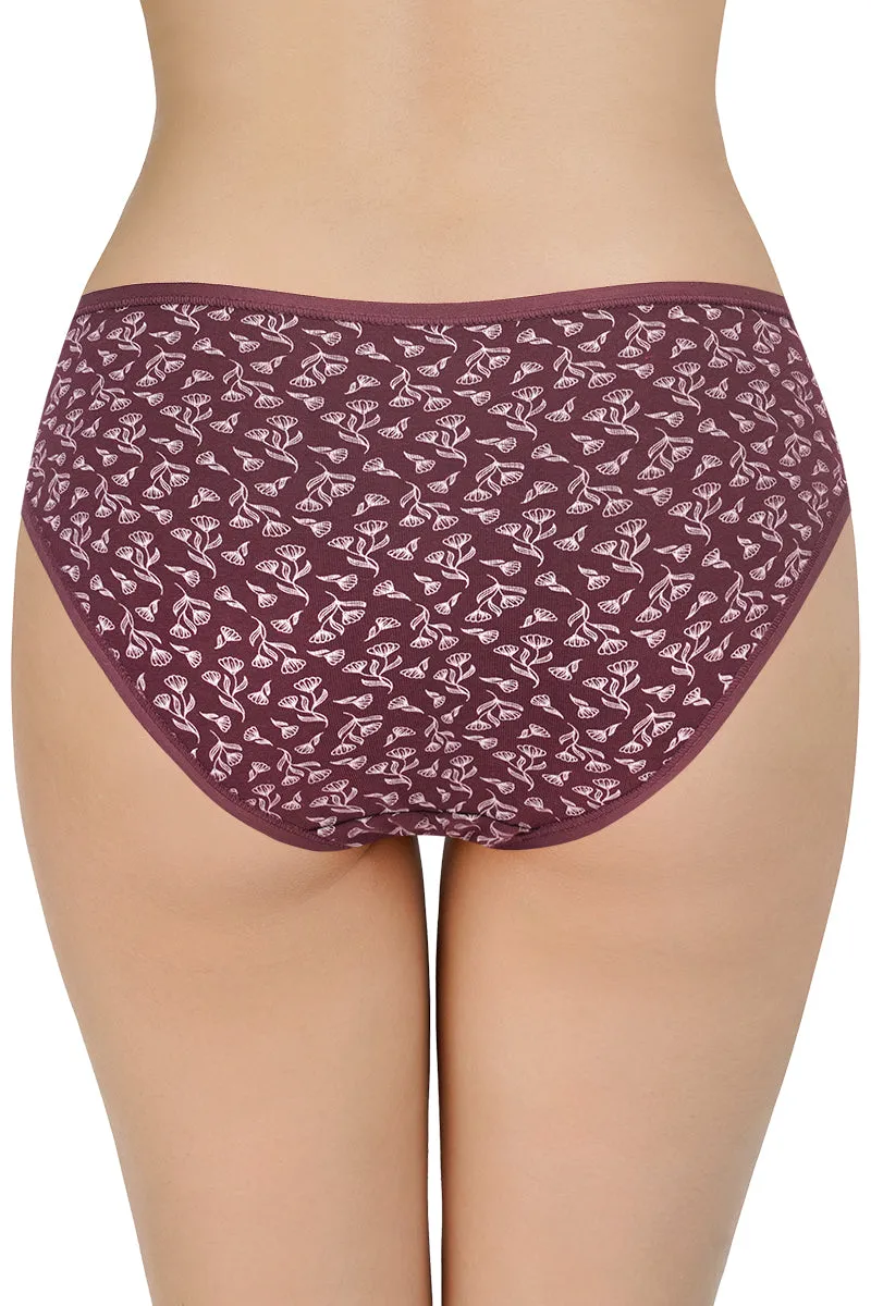 Print Low Rise Bikini Panties (Pack of 3)