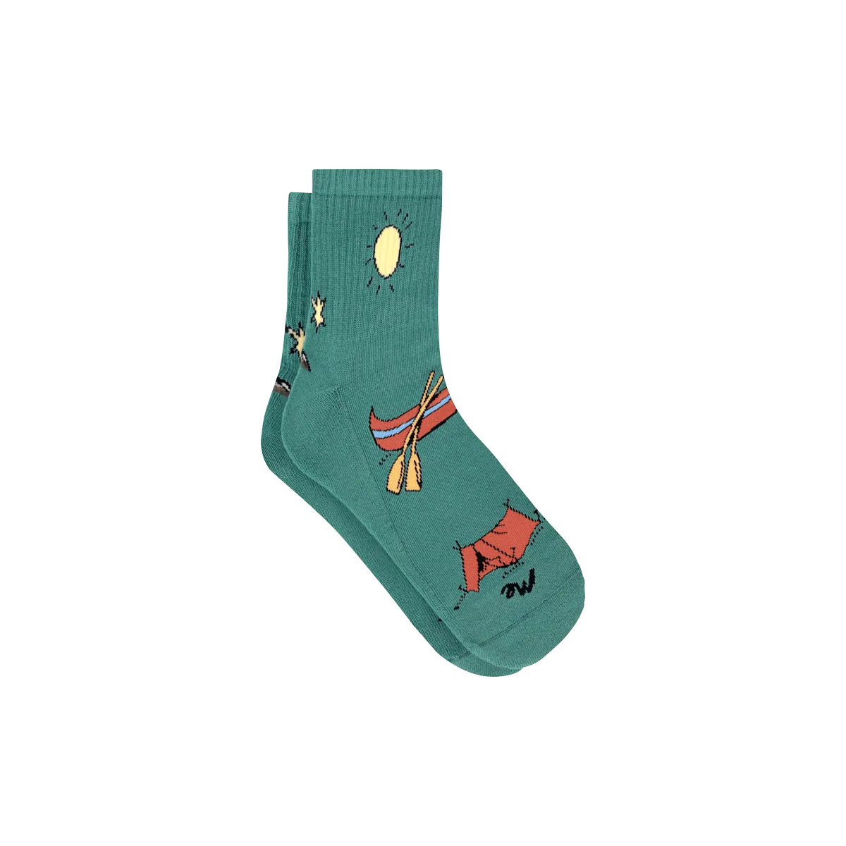 Quarter Sock | Happy Camper