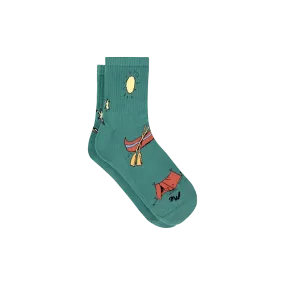 Quarter Sock | Happy Camper