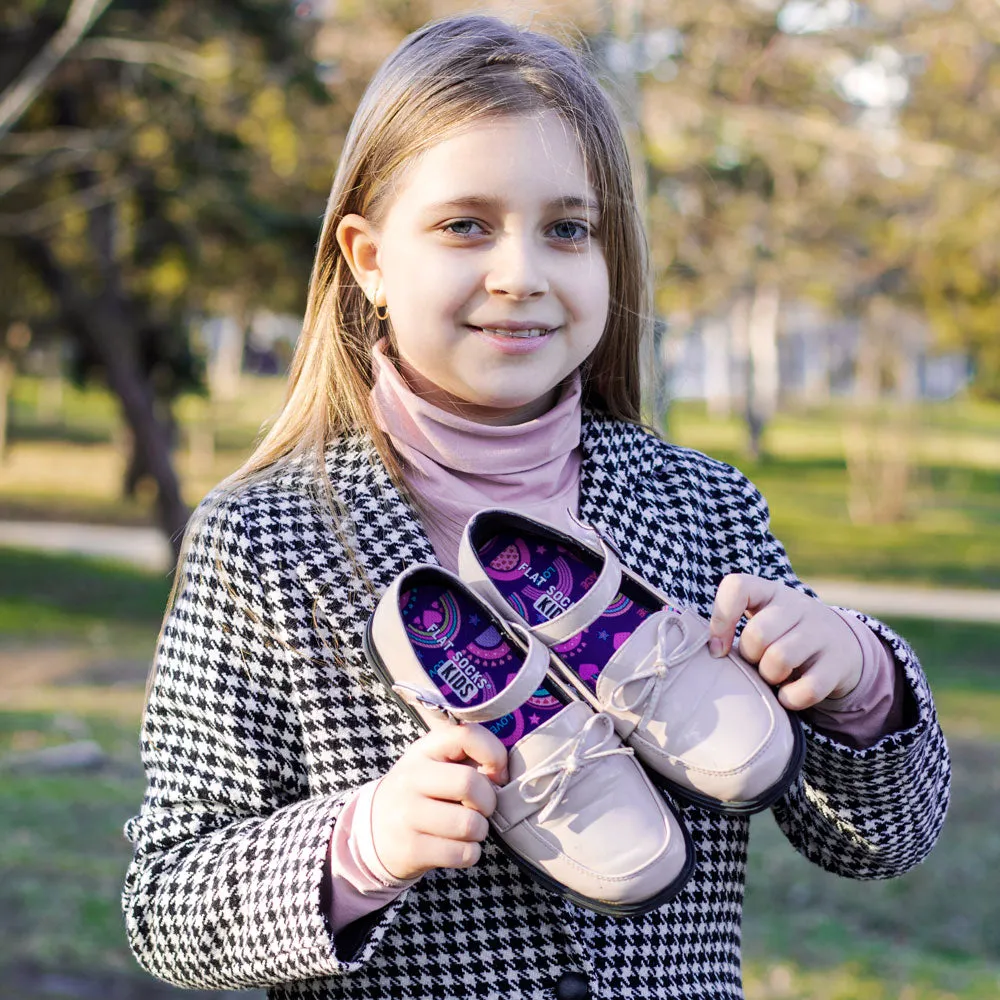 Rainbow Explosion FLAT SOCKS Kids