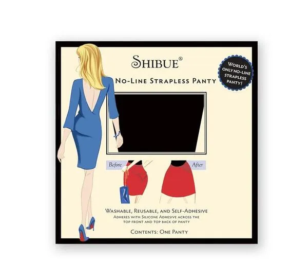 Shibue Reusable Strapless Adhesive Panty