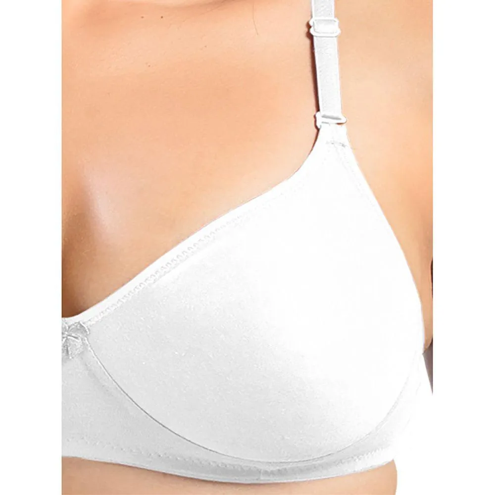 Sonari Catwalk Bra - White - Non Padded Non Wired - Imported Bra