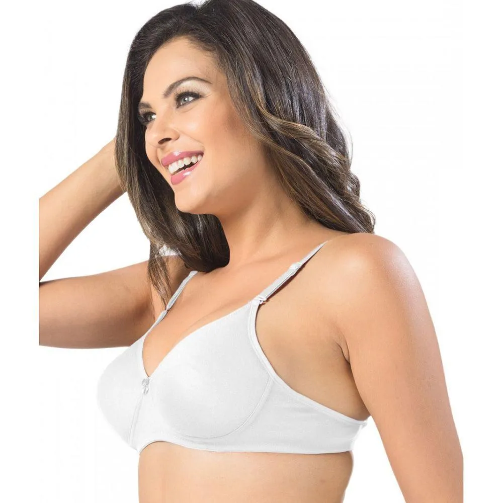 Sonari Catwalk Bra - White - Non Padded Non Wired - Imported Bra