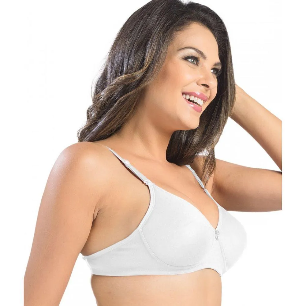 Sonari Catwalk Bra - White - Non Padded Non Wired - Imported Bra