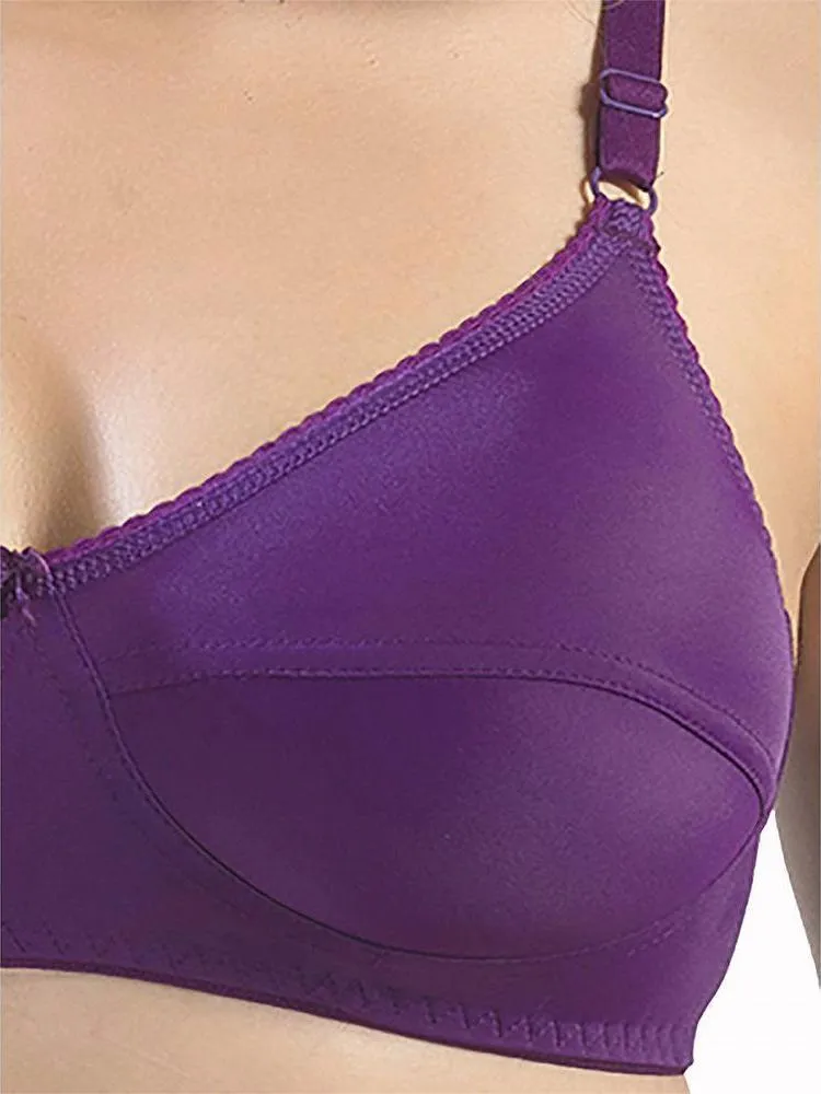 Sonari Loreal Bra - Purple - Non Padded Non Wired - Imported Bra